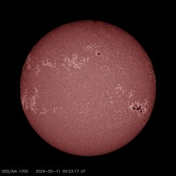 Latest image from SDO AIA 1700A
