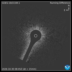 GOES-19 CCOR-1 Diff