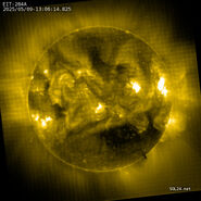 Latest image by SOHO EIT 284A