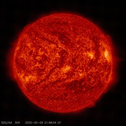 Latest image from SDO AIA 304A