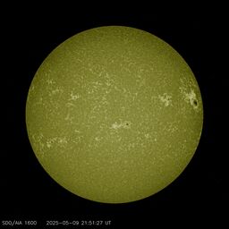 Latest image from SDO AIA 1600A